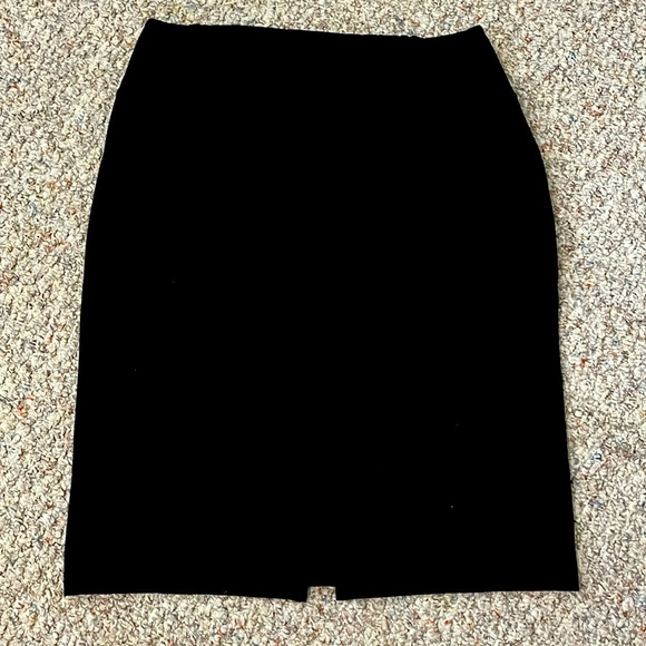 WTC Tummy Control Skirt, Tummy Control Panel, Black Pencil Skirt, Size L, EUC - Picture 1 of 9